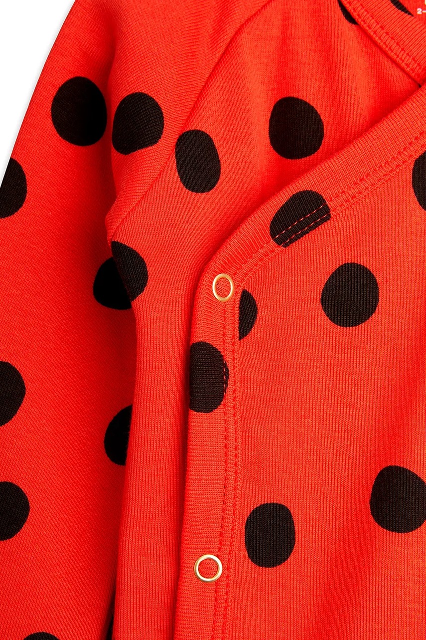 Mini Rodini baba pamut melegítő Dots piros, 2524010342 termék 2. képe