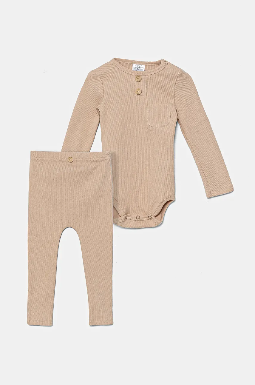 Jamiks compleu bebe RONAN culoarea bej, JWH124