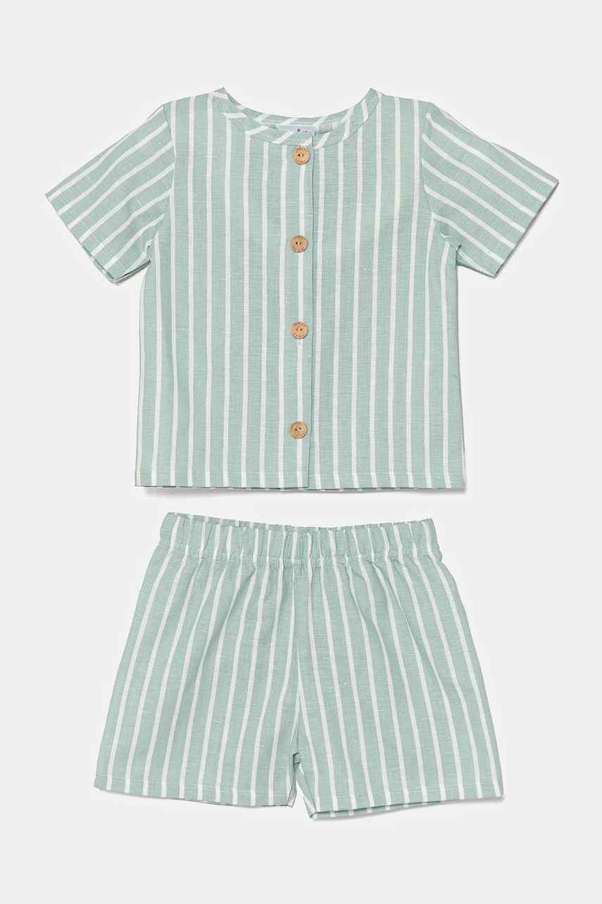 Jamiks set de lenjerie pentru copii ZURIMAN II culoarea turcoaz, JLH147