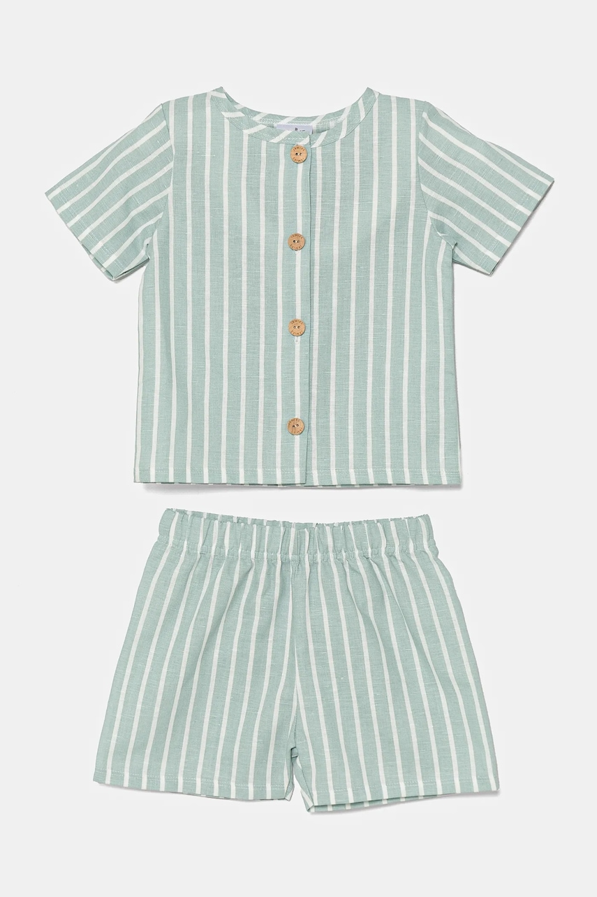 Jamiks set de lenjerie pentru copii ZURIMAN II culoarea turcoaz, JLH147