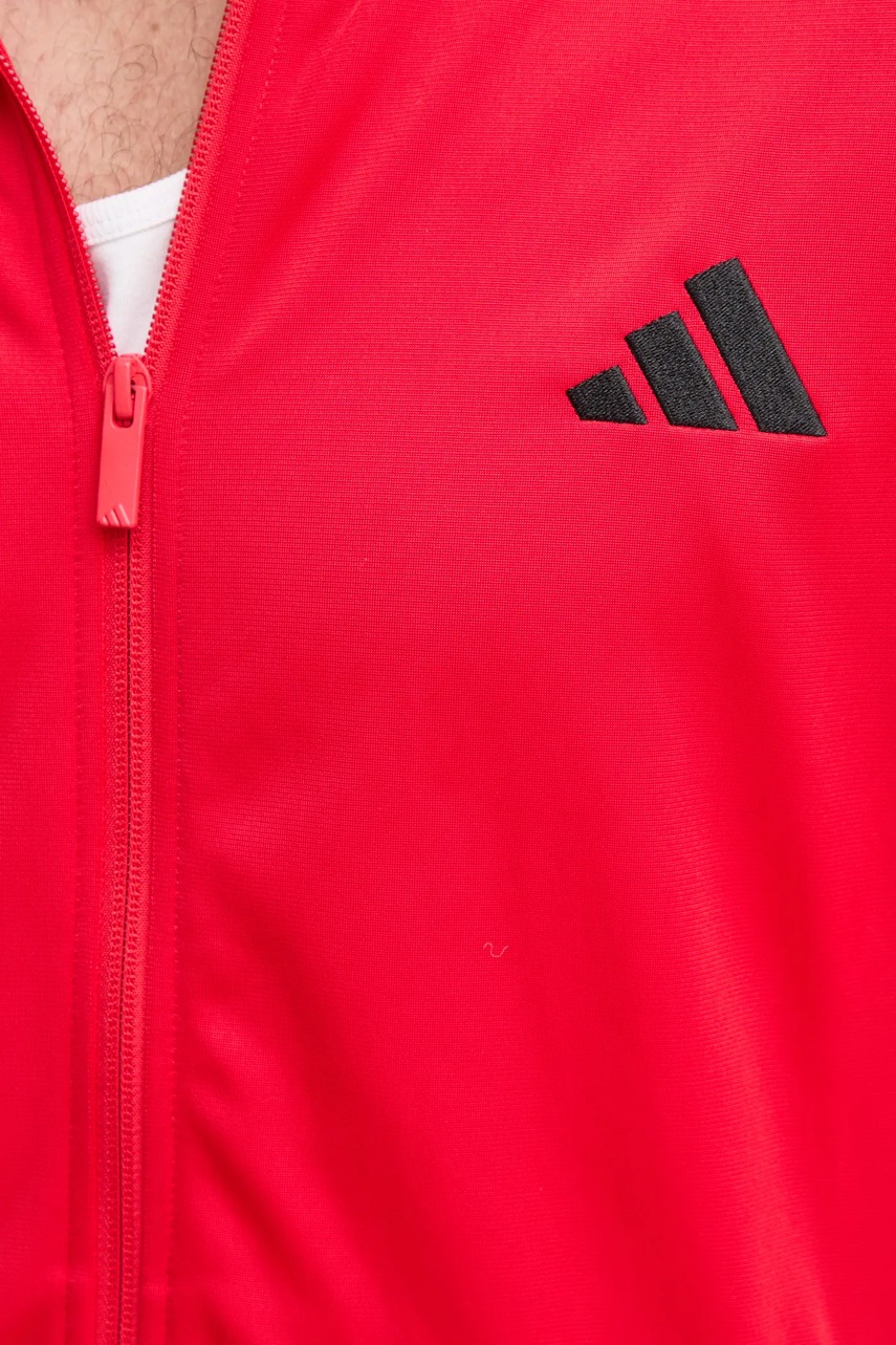 Φόρμα adidas 3S TR TT TS χρώμα: κόκκινο, JI8852 φωτογραφία