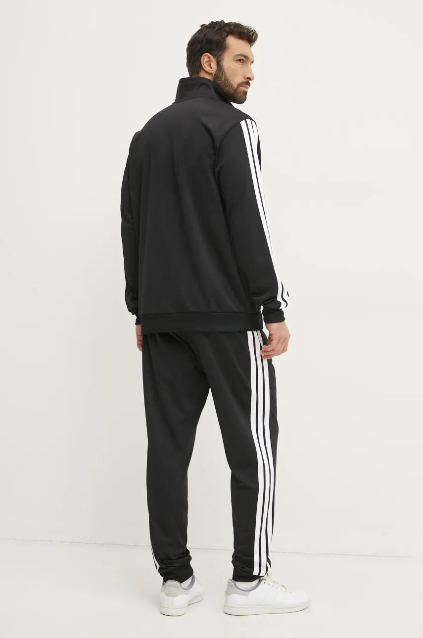 Спортивный костюм adidas M 3S TR TT TS мужской цвет чёрный JI8858 Спортивный костюм adidas M 3S TR TT TS мужской цвет чёрный JI8858