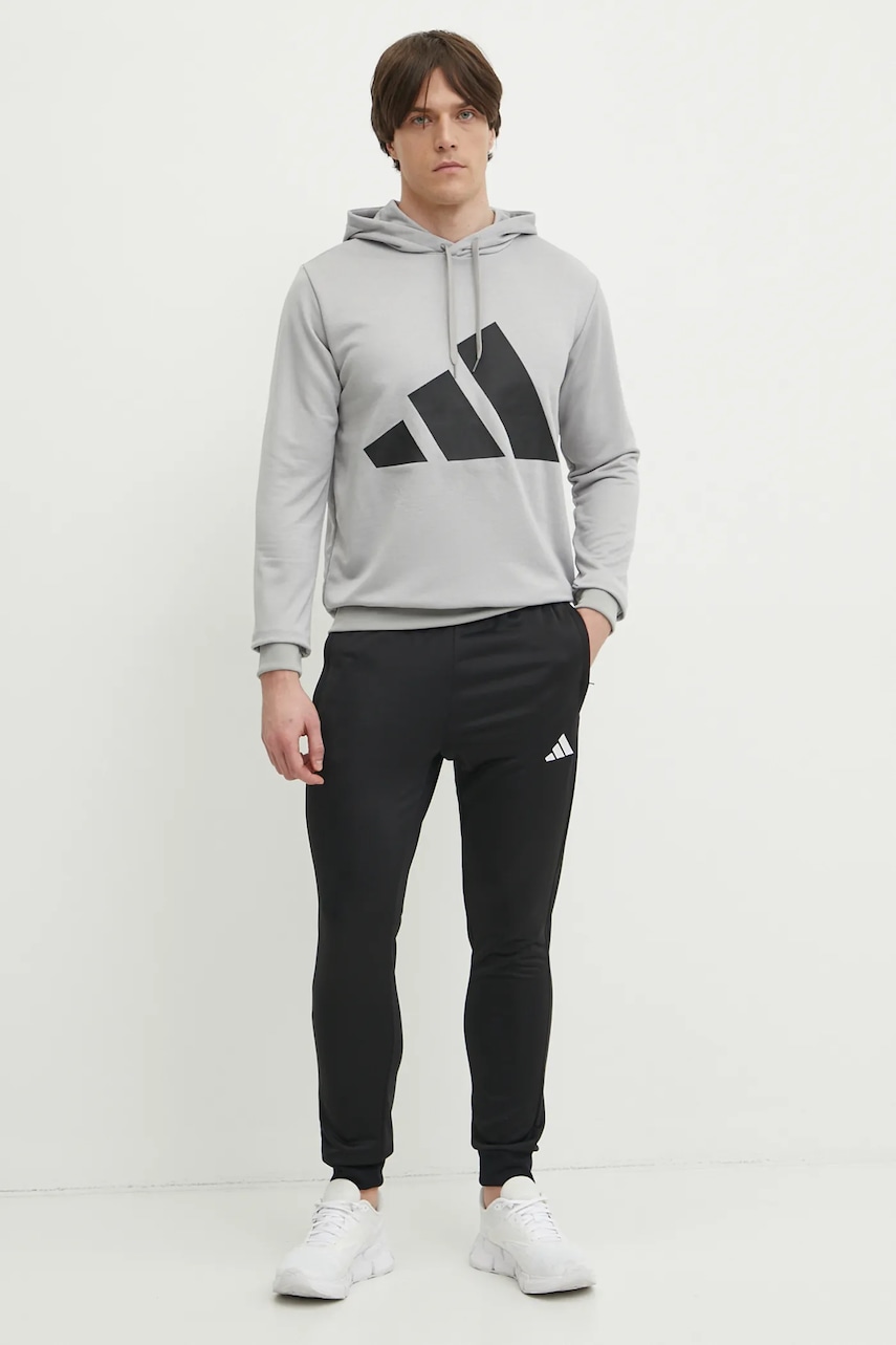 adidas trening BL FT HD TS barbati, culoarea gri, JI8870