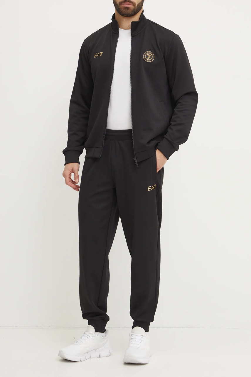 Спортивний костюм EA7 Emporio Armani чоловічий колір чорний AF13526.7M000554 