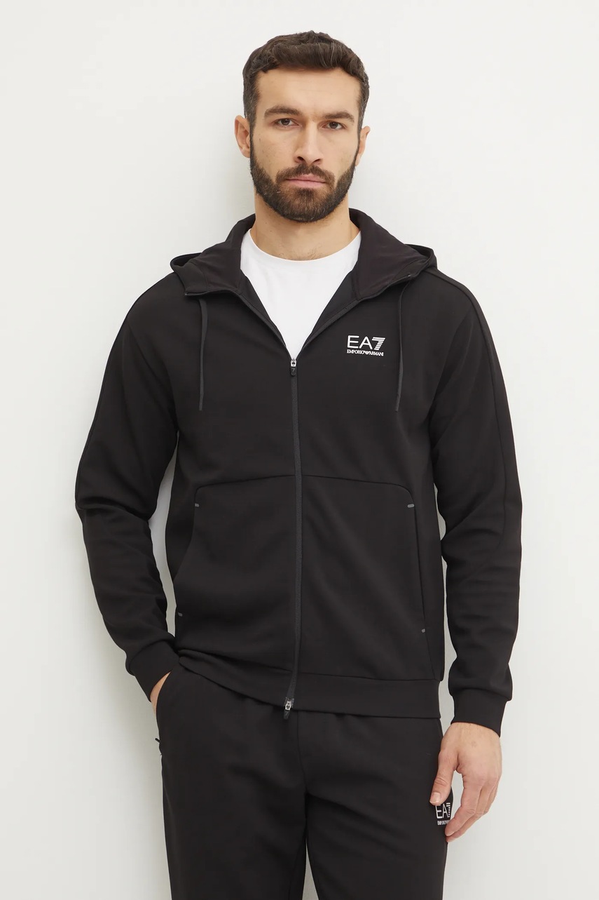 Спортивний костюм EA7 Emporio Armani чоловічий колір чорний AF12501.7M000131 