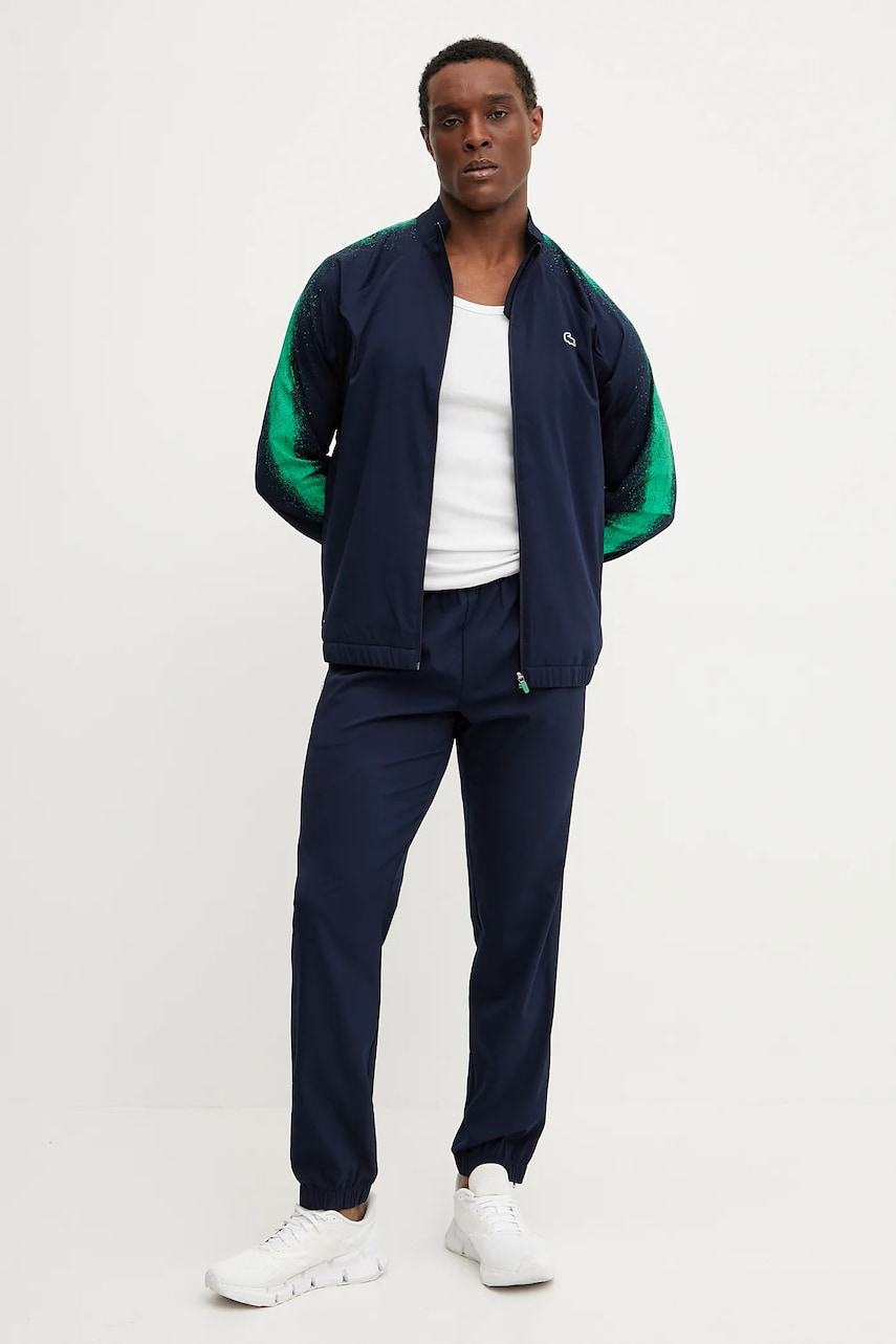 Lacoste trening barbati, culoarea albastru marin, WH8978