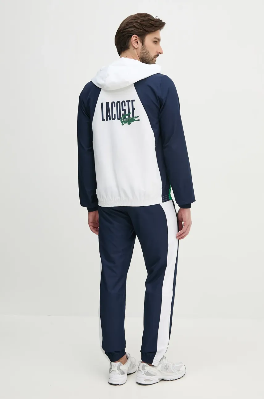 Спортивный костюм Lacoste мужской цвет синий WH8980 Спортивный костюм Lacoste мужской цвет синий WH8980
