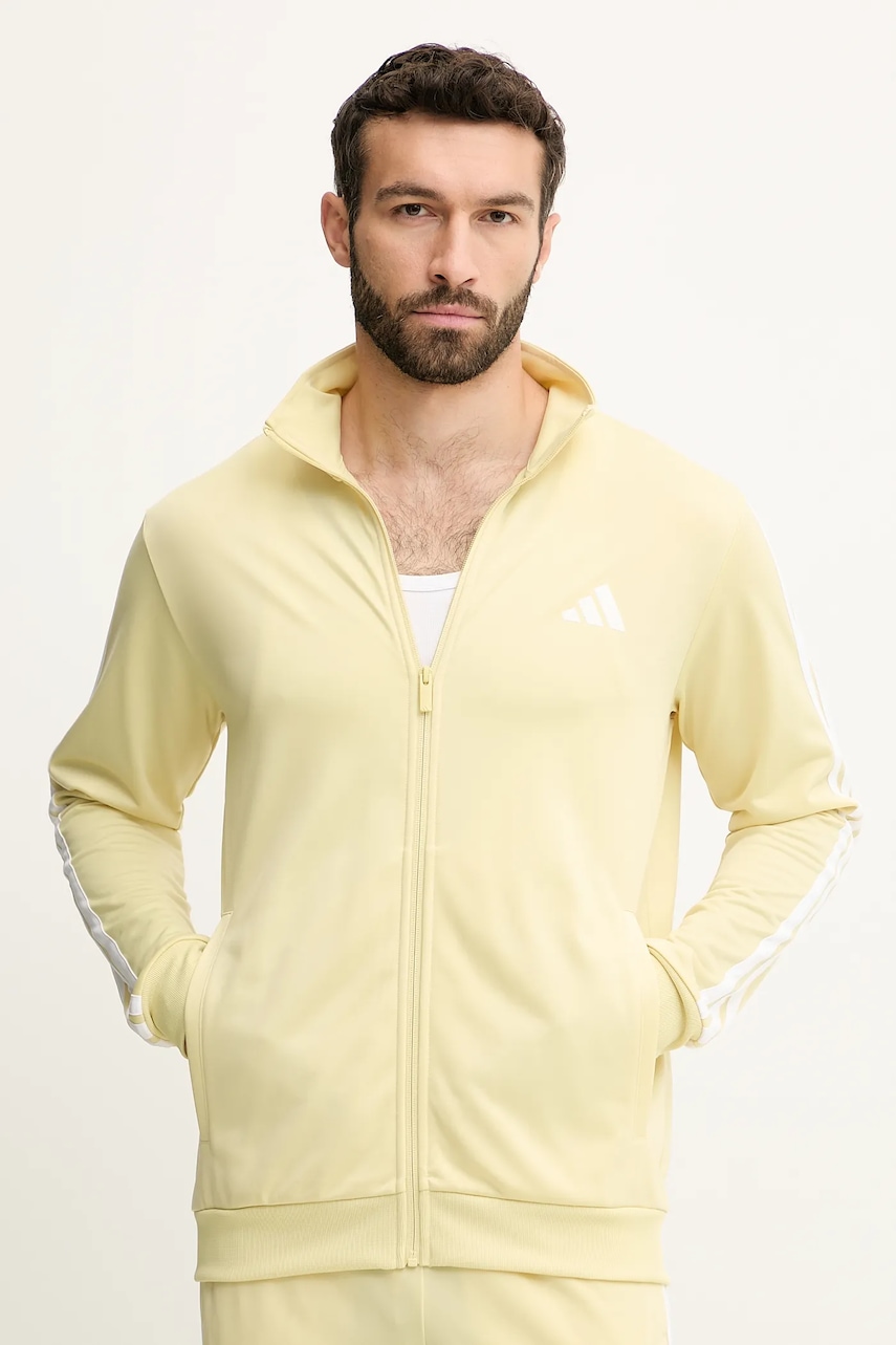 Спортивный костюм adidas 3S TR TT TS цвет жёлтый JI8855 Спортивный костюм adidas 3S TR TT TS цвет жёлтый JI8855