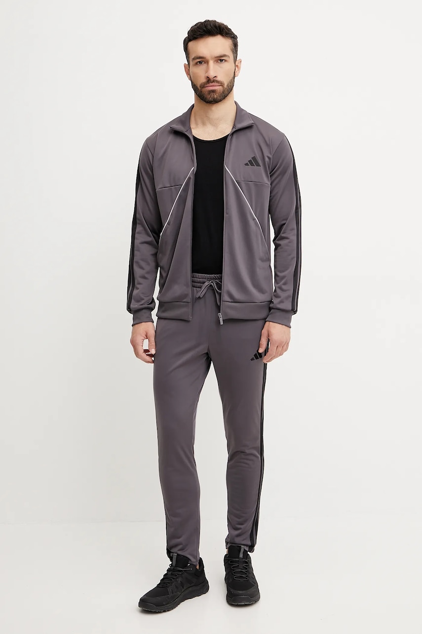 adidas trening Tiro bărbați, culoarea gri, JI8863