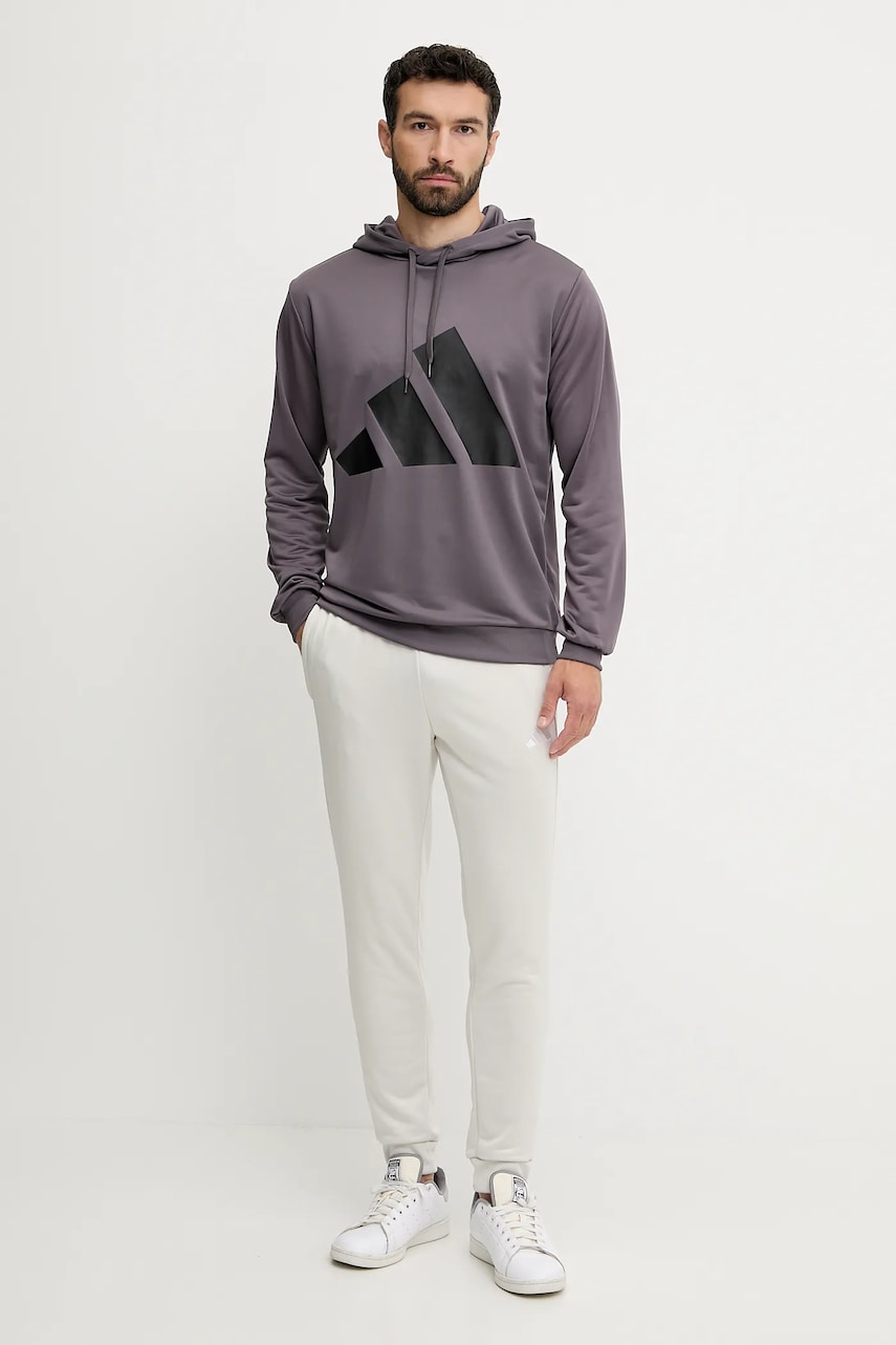 adidas trening BL FT HD TS culoarea gri, JI8871