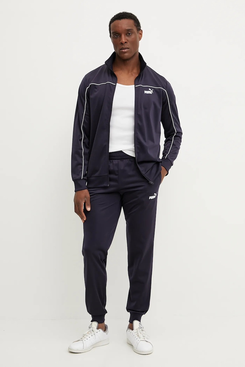 Puma trening barbati, culoarea albastru marin, 684852