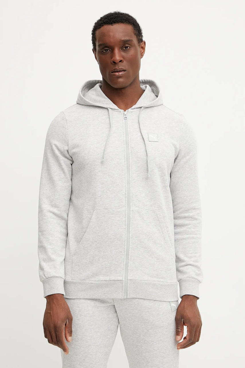 Puma melegítő szett szürke, férfi, 684855 termék 2. képe