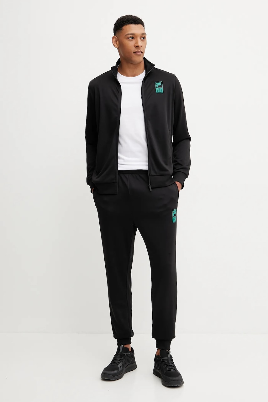 Fila trening Ledegem barbati, culoarea negru, FAM1141