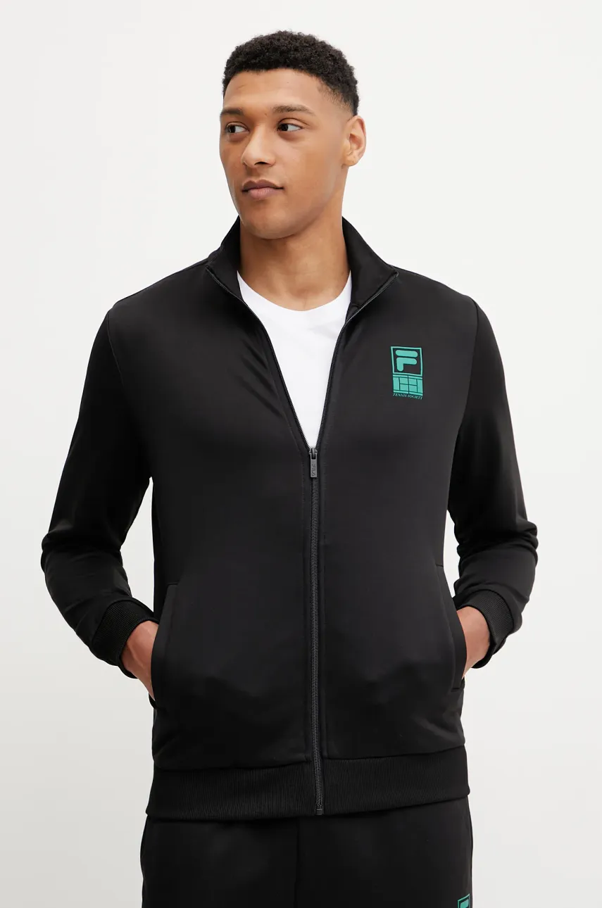 Спортивный костюм Fila Ledegem мужской цвет чёрный FAM1141 Спортивный костюм Fila Ledegem мужской цвет чёрный FAM1141
