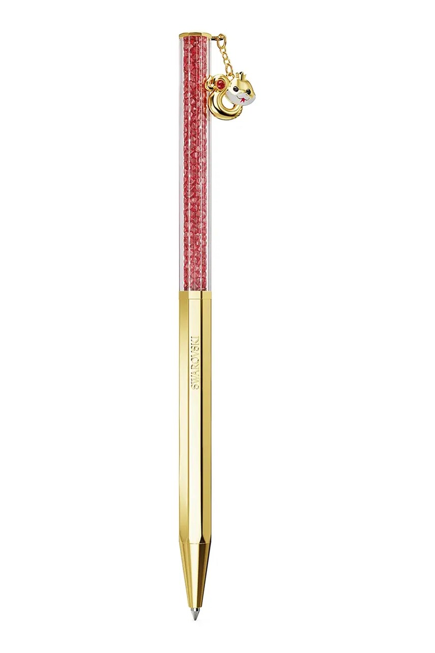 Levně Kuličkové pero Swarovski CRYSTALLINE růžová barva, 5699334