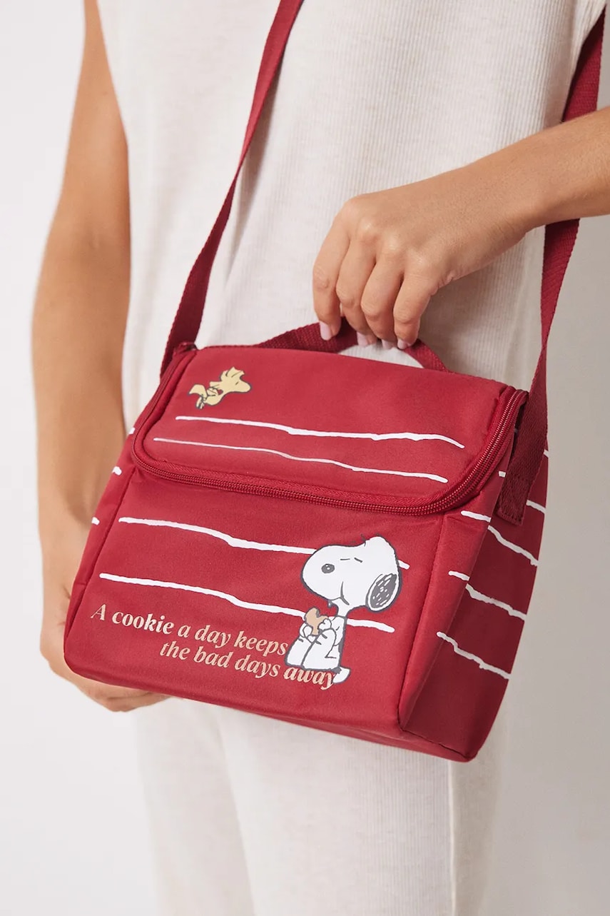 women'secret geantă termică SNOOPY culoarea rosu, 4848852 women'secret geantă termică SNOOPY culoarea rosu, 4848852