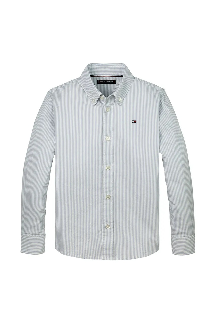 Дитяча сорочка Tommy Hilfiger колір білий KB0KB09605