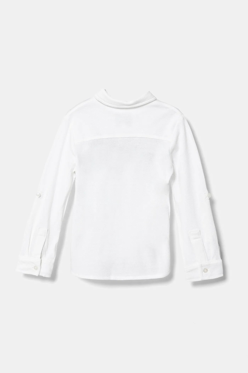 Бавовняна сорочка Guess колір білий N5RP01 KAPY0