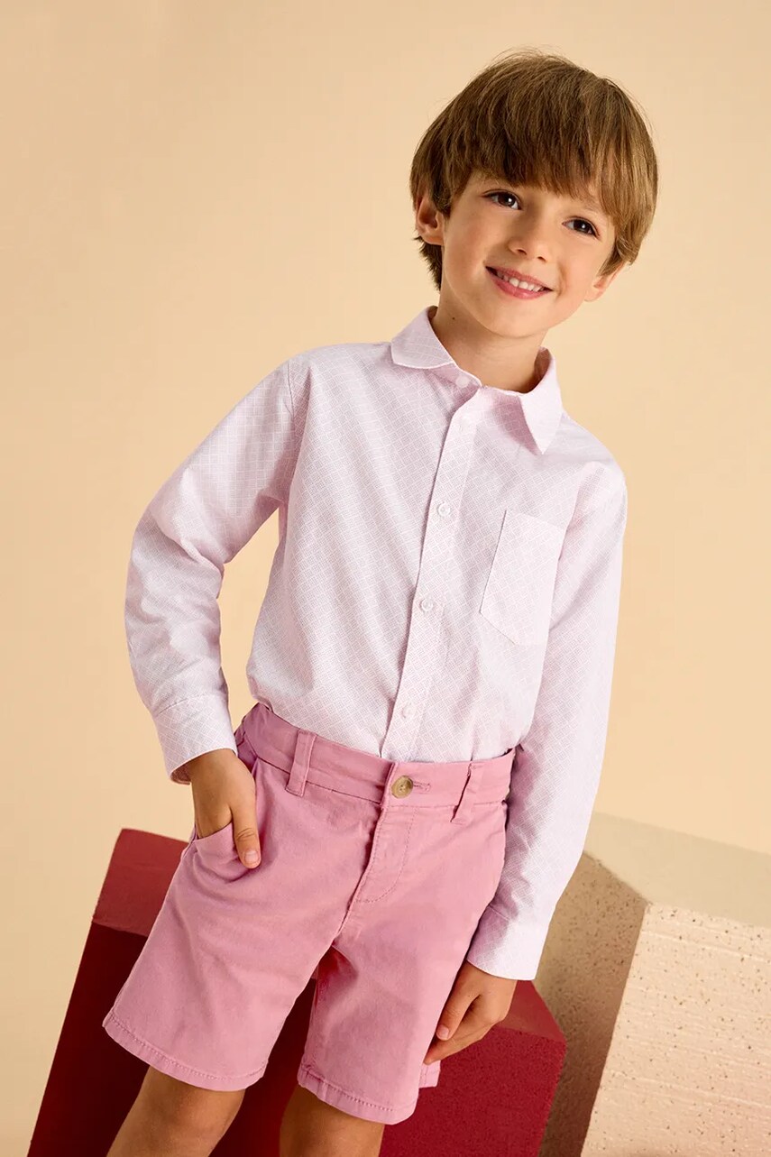 Mayoral camasa de bumbac pentru copii culoarea rosu, 3117