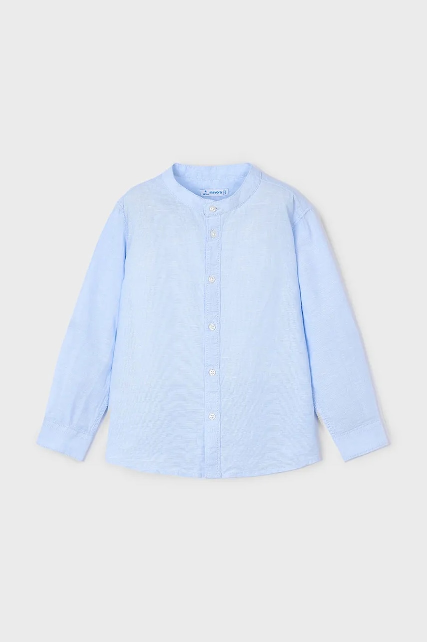 Mayoral cămașă din amestec de in pentru copii 3119