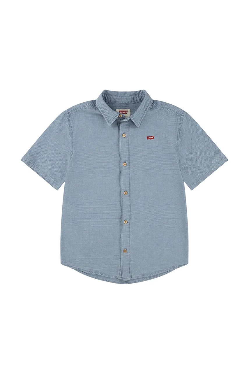 Detská bavlnená košeľa Levi's SS WOVEN SHIRT