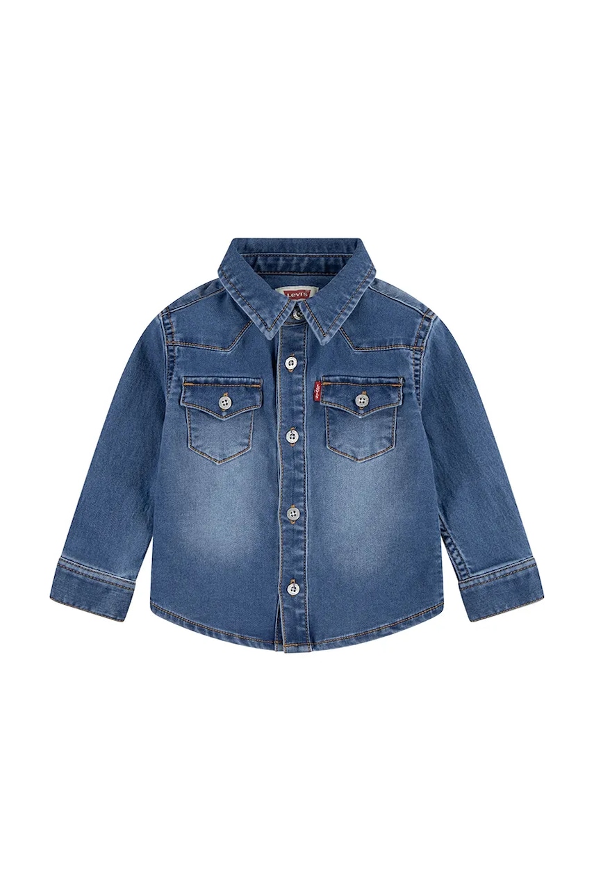 Levi's cămașă de bumbac pentru copii MY FIRST BARSTOW 6EM335 Levi's cămașă de bumbac pentru copii MY FIRST BARSTOW 6EM335