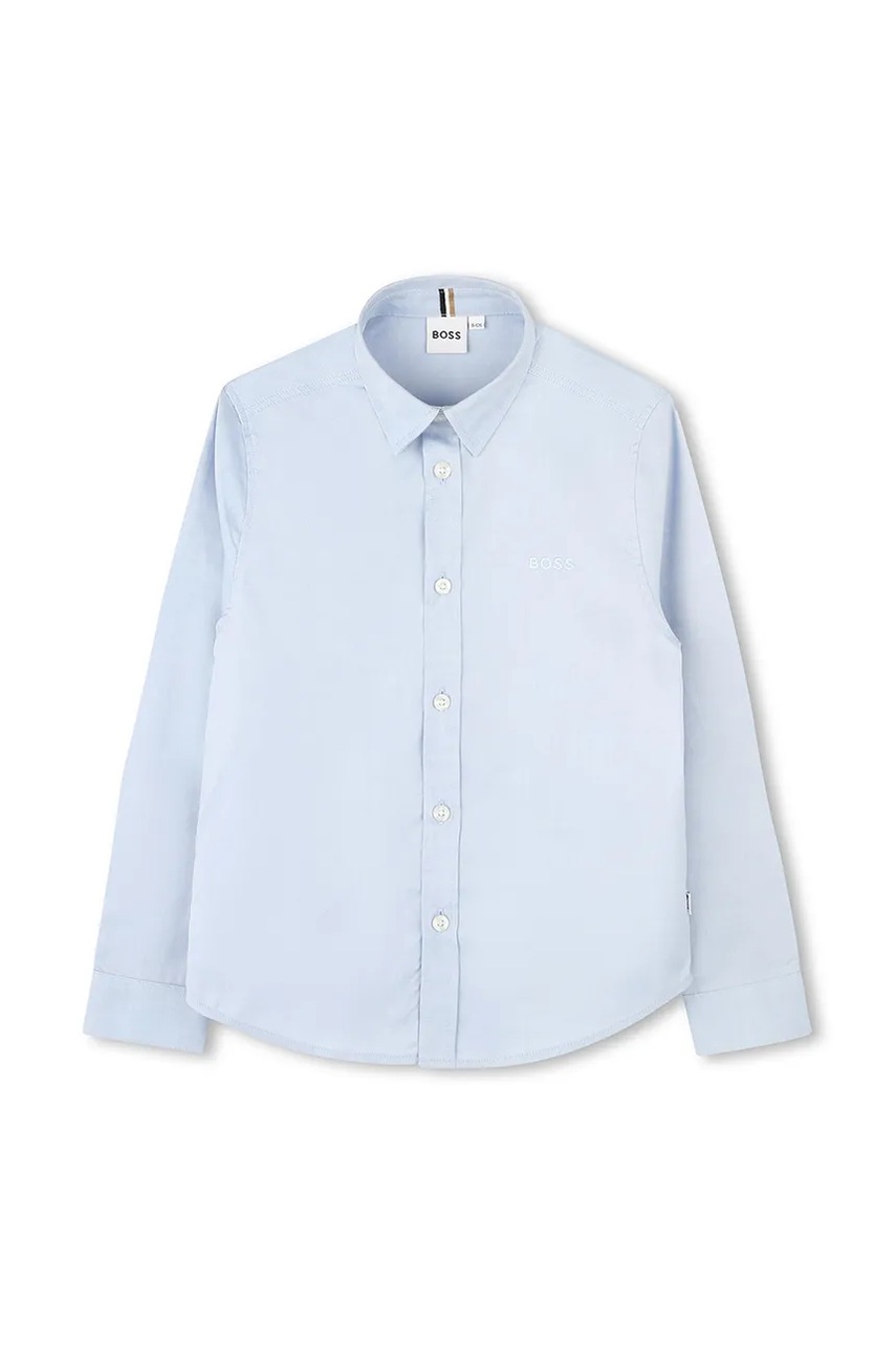 BOSS camasa de bumbac pentru copii J52009