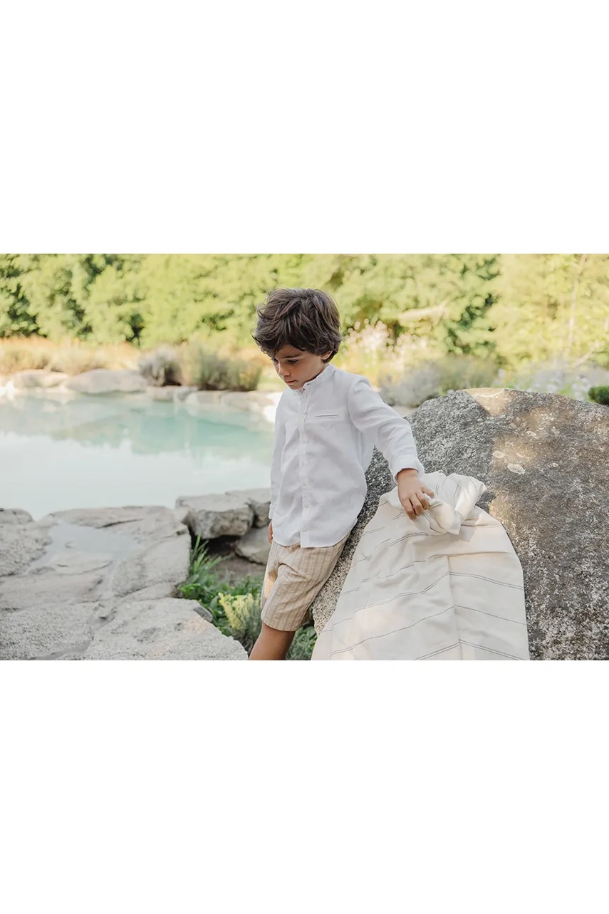 Dětská lněná košile Tartine et Chocolat (obrázek 5)