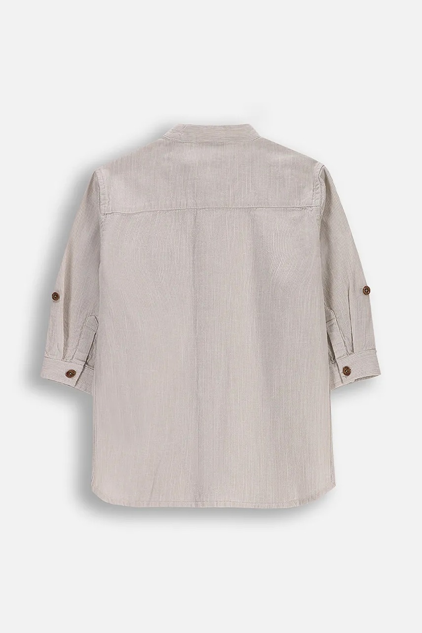 Рубашка Coccodrillo цвет бежевый WILD SAFARI BOY KIDS