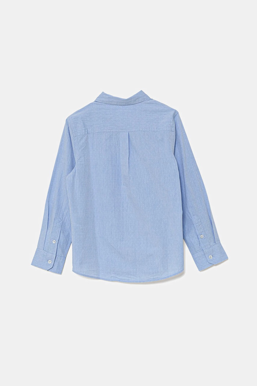 Детская хлопковая рубашка United Colors of Benetton 5DGXCQ00T