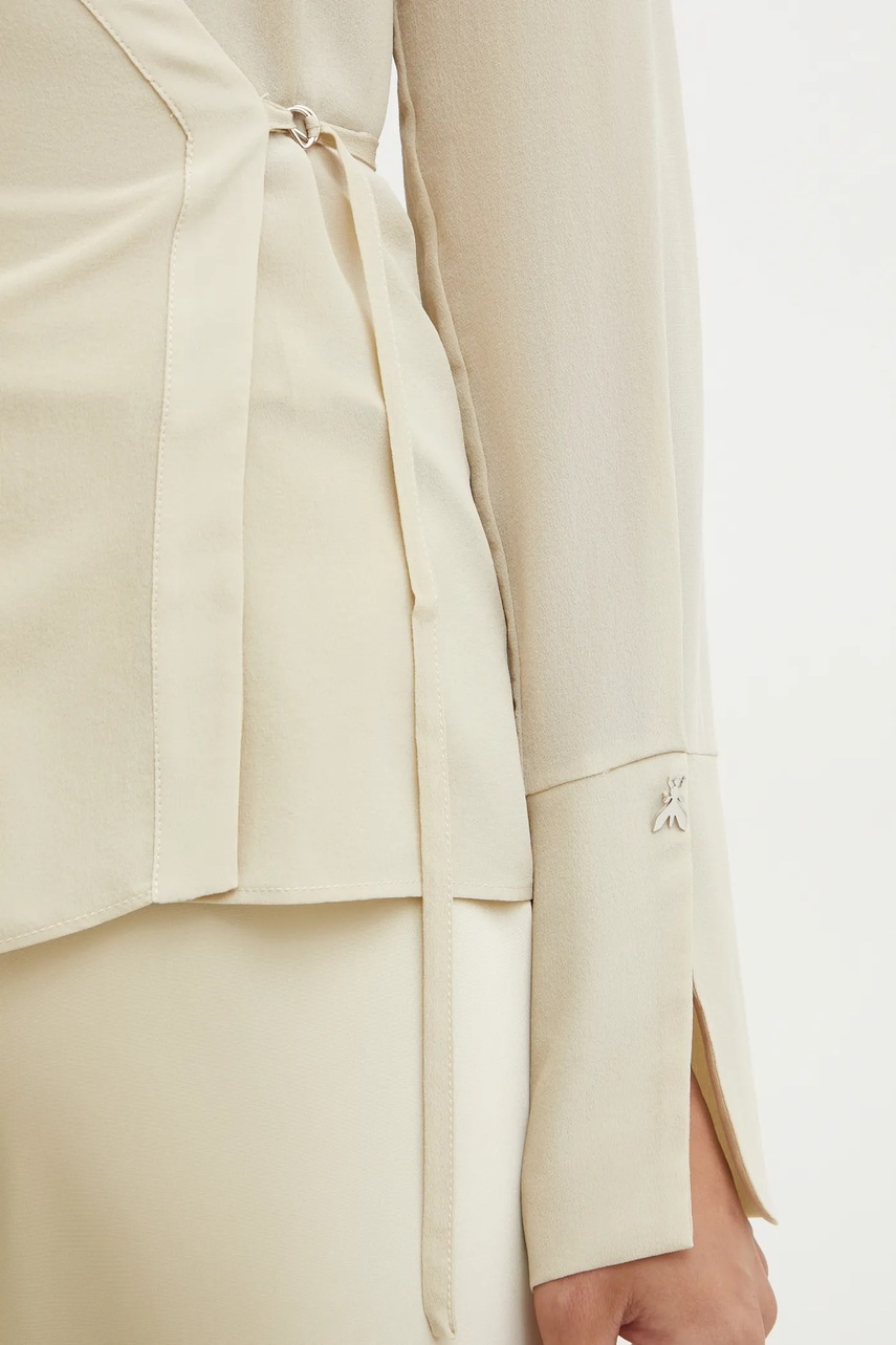 Hedvábné tričko Patrizia Pepe (obrázek 5)