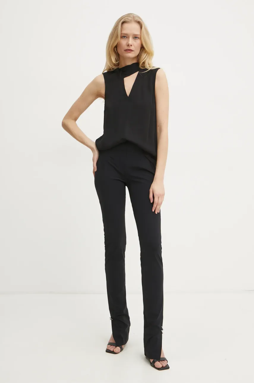 Топ Patrizia Pepe цвет чёрный однотонная 8C0762 A540 Топ Patrizia Pepe цвет чёрный однотонная 8C0762 A540