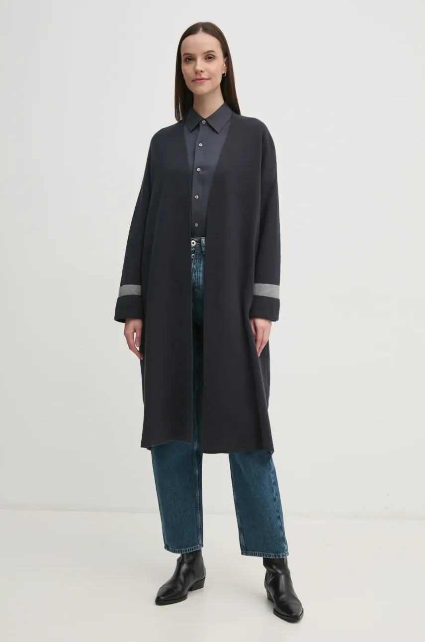 Рубашка Calvin Klein Jeans женская цвет серый relaxed классический воротник J20J224860 Рубашка Calvin Klein Jeans женская цвет серый relaxed классический воротник J20J224860