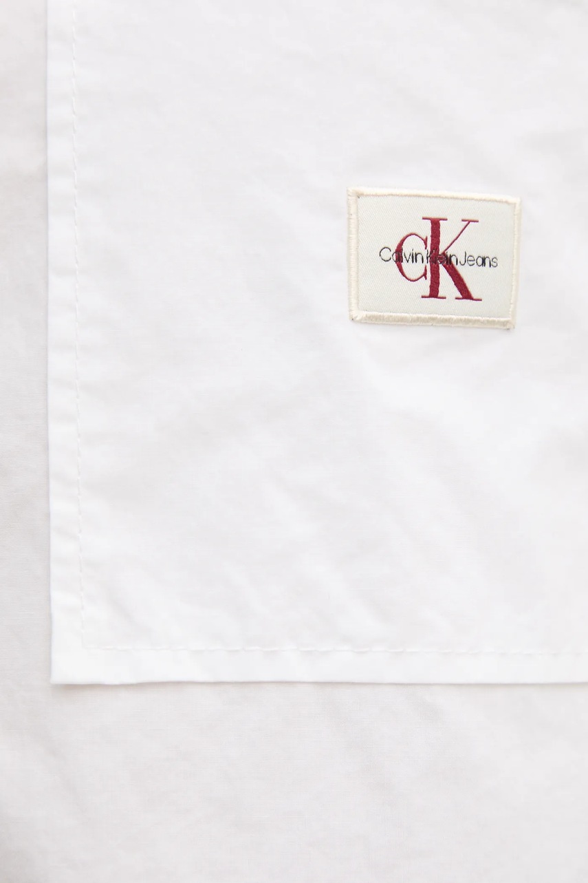 Βαμβακερό πουκάμισο Calvin Klein Jeans φωτογραφία