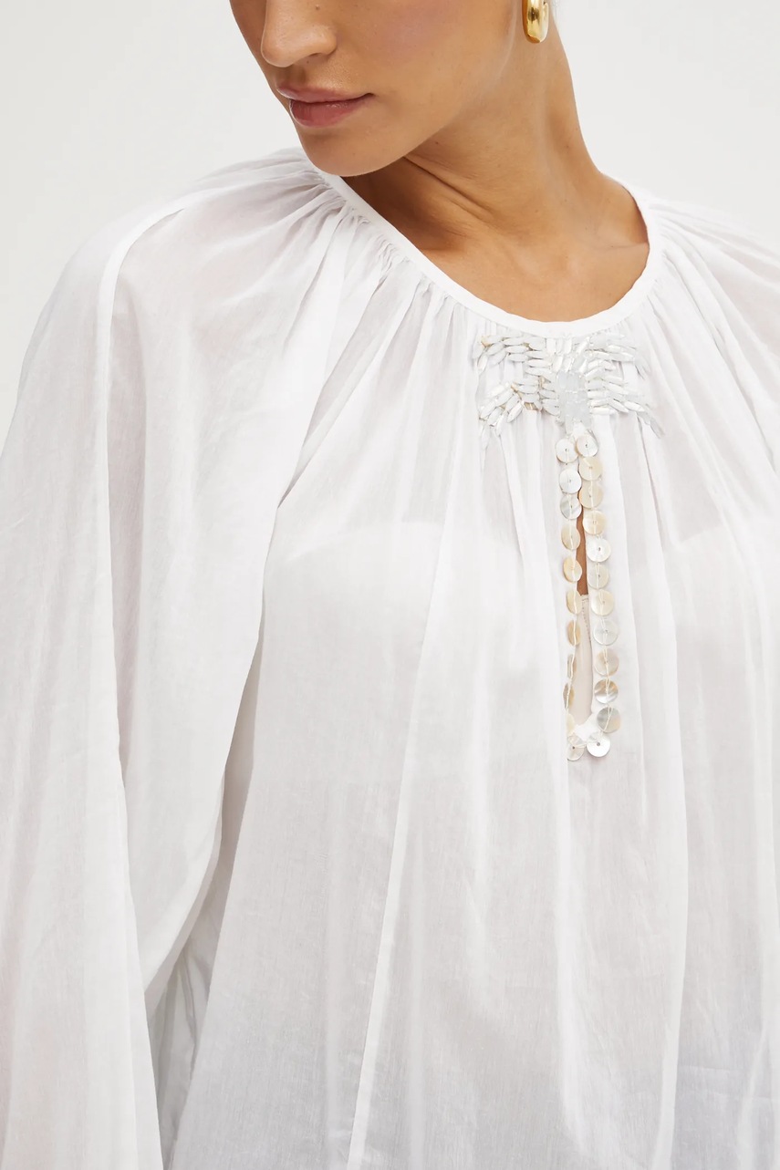 Πουκάμισο Forte Forte χρώμα: άσπρο, 13534.my shirt φωτογραφία