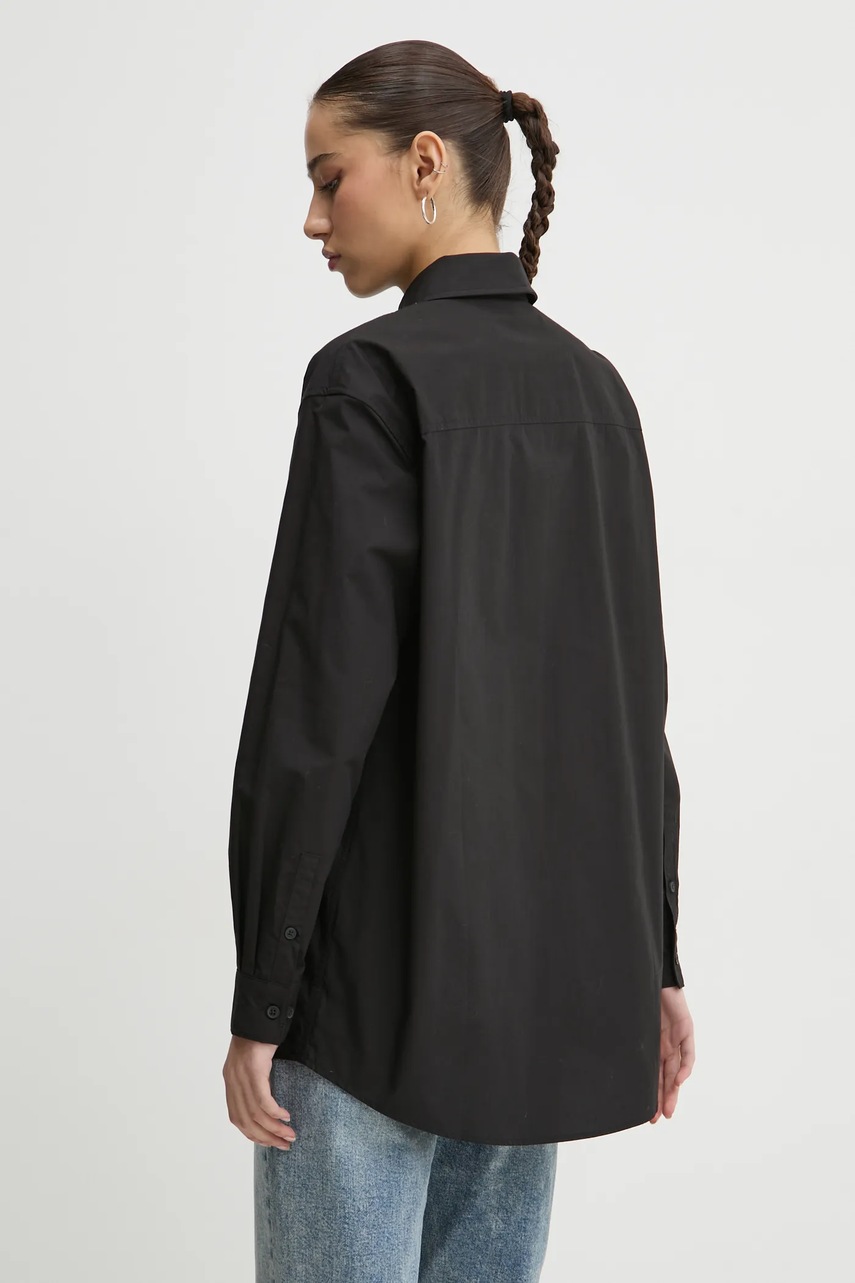 Βαμβακερό πουκάμισο Karl Lagerfeld Jeans φωτογραφία