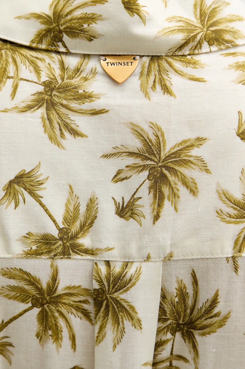 Košile s příměsí lnu Twinset (obrázek 5)