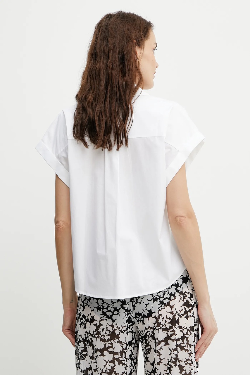 Πουκάμισο Twinset χρώμα: άσπρο, 251TT202H φωτογραφία