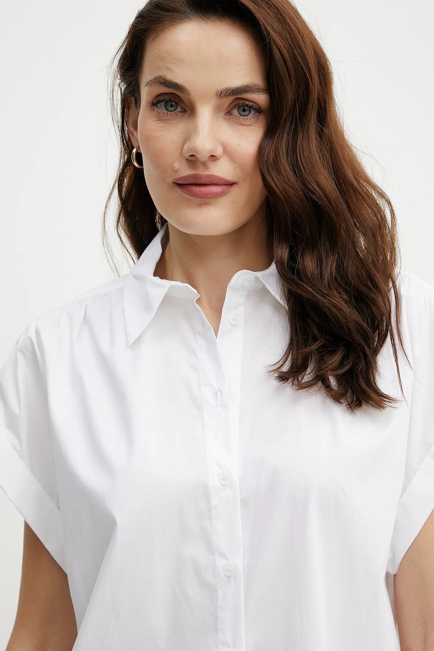 Πουκάμισο Twinset χρώμα: άσπρο, 251TT202H φωτογραφία