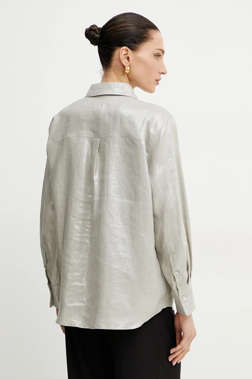 Lněná košile Marella LARIX (obrázek 3)