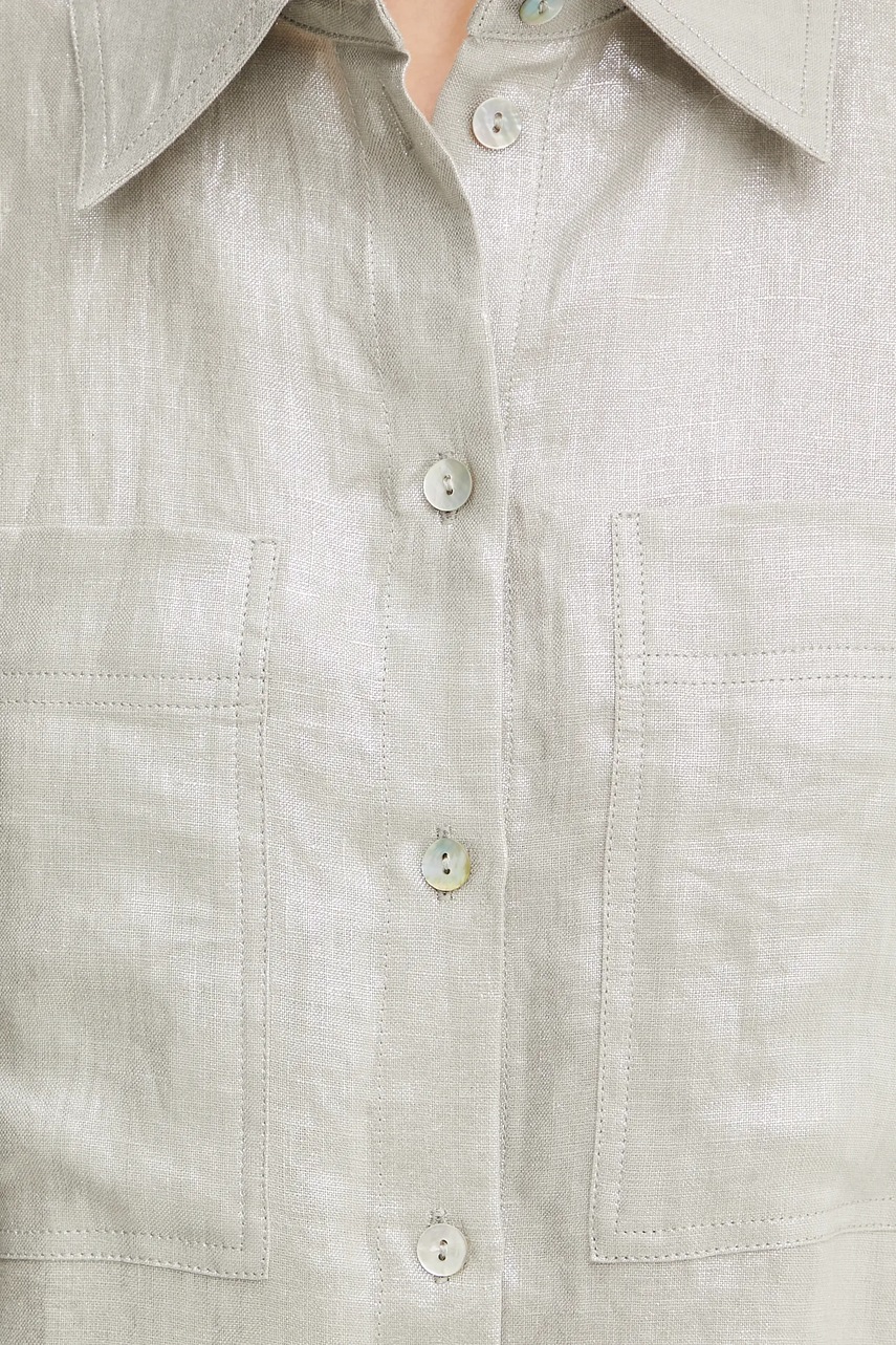 Lněná košile Marella LARIX (obrázek 5)