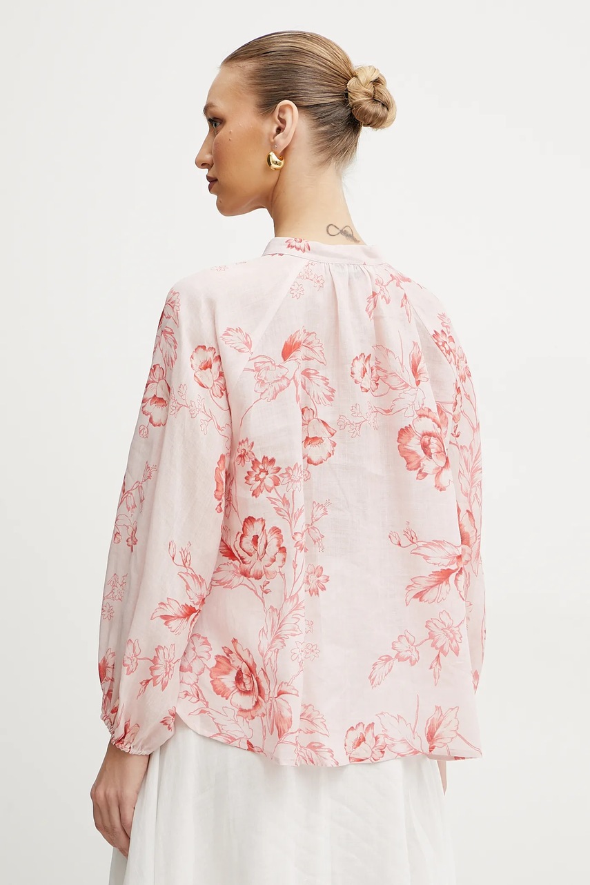 Πουκάμισο Marella VITERBO χρώμα: ροζ, 2513111152200 φωτογραφία