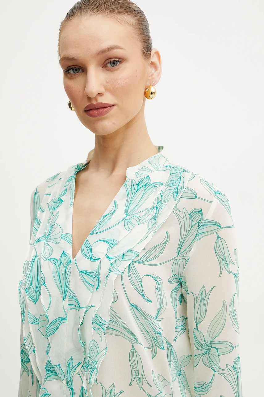 Μπλουζάκι Marella Emme by Marella χρώμα: μπεζ, 2515111122200 φωτογραφία