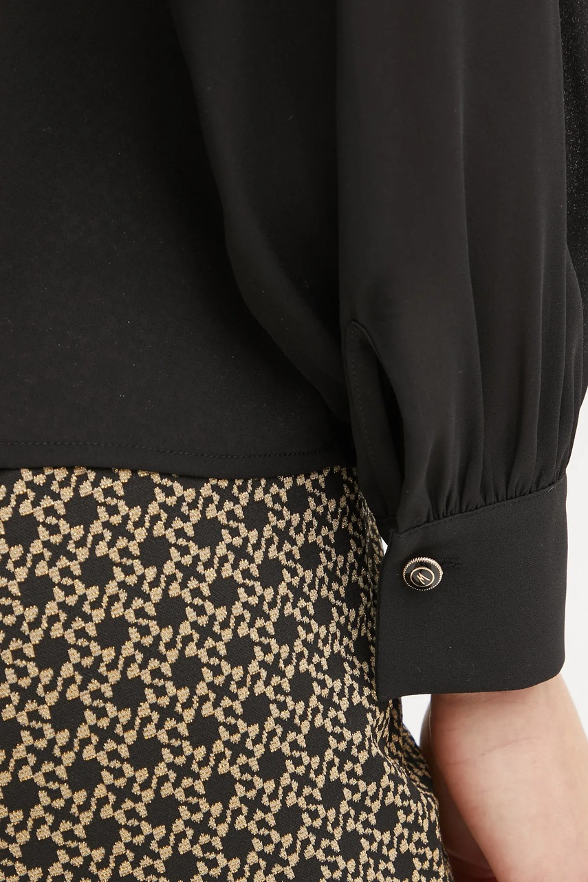 Μπλουζάκι Marciano by Guess GRETA χρώμα: μαύρο, 5RGH05 7142A φωτογραφία