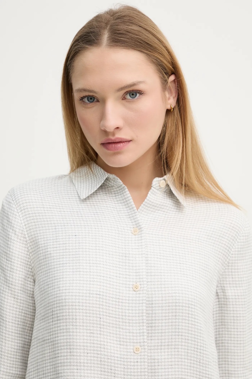 Πουκάμισο από λινό Theory φωτογραφία