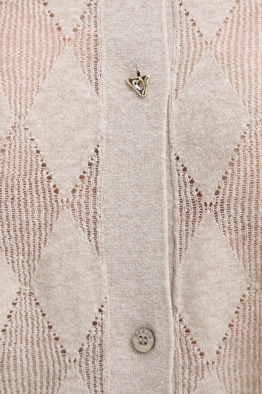 Ζακέτα με λινό μείγμα AERON TAMARA φωτογραφία