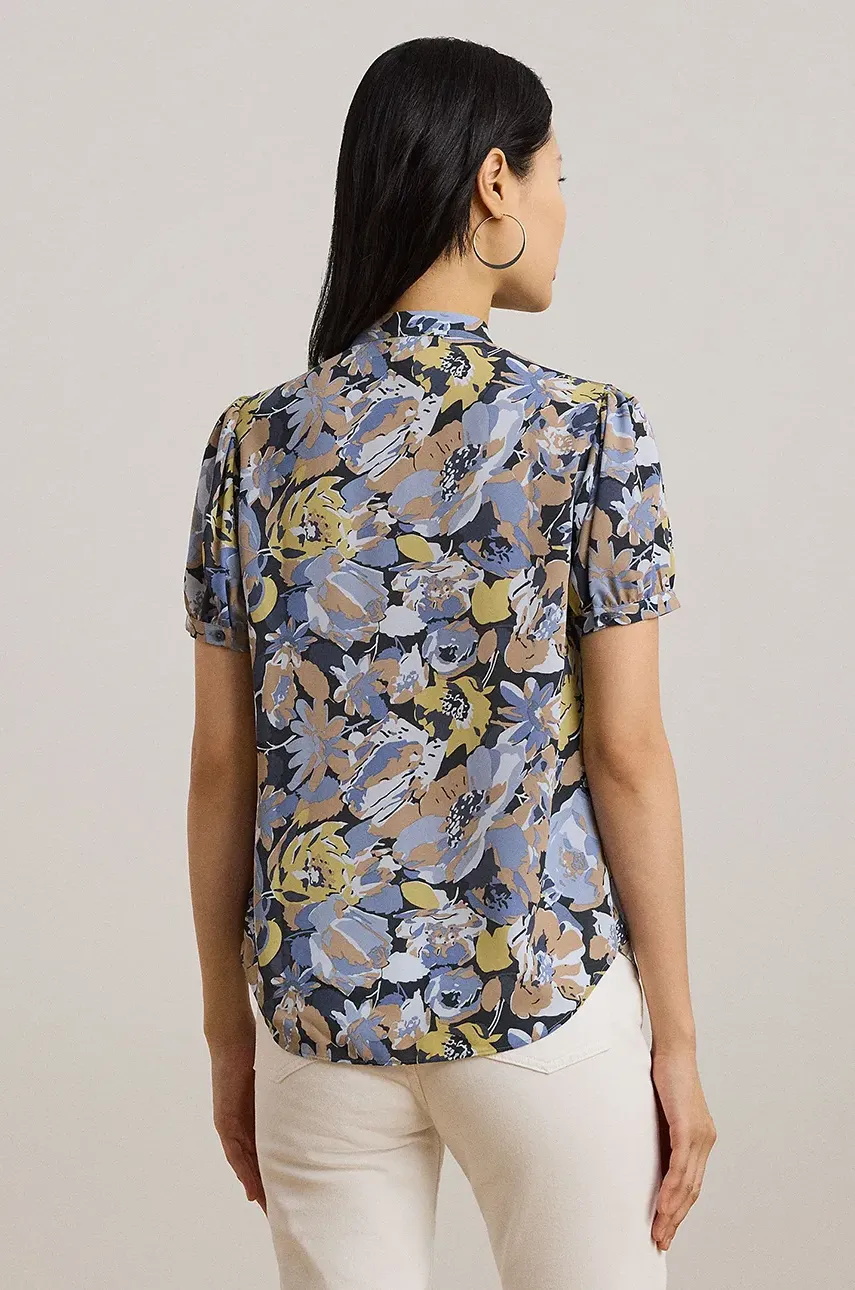 Рубашка Lauren Ralph Lauren женская relaxed шнурованное декольте 200963606 Рубашка Lauren Ralph Lauren женская relaxed шнурованное декольте 200963606