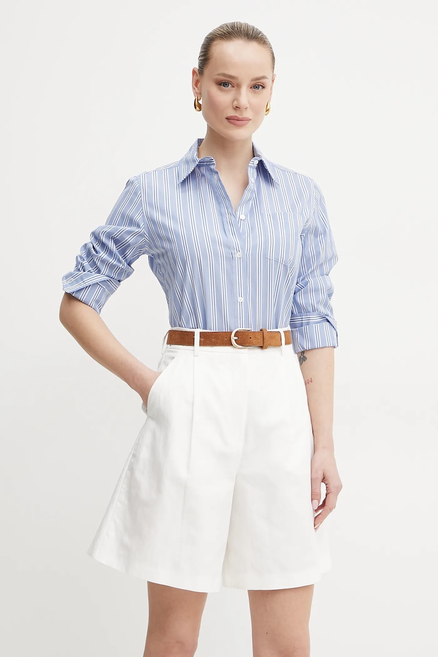 Weekend Max Mara camasa din bumbac femei, cu guler clasic, regular, 2515111081600 Weekend Max Mara camasa din bumbac femei, cu guler clasic, regular, 2515111081600