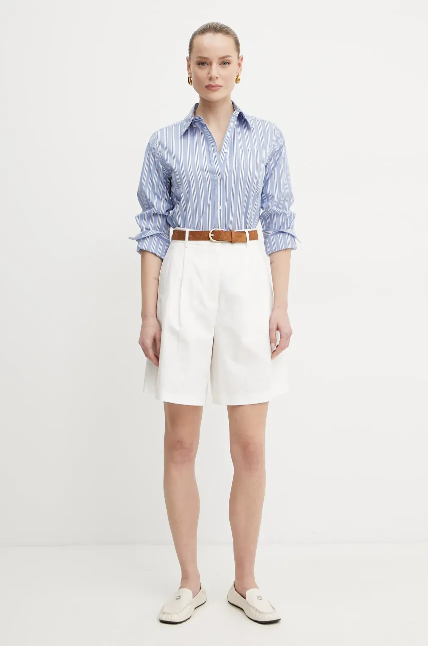 Хлопковая рубашка Weekend Max Mara женская regular классический воротник 2515111081600 Хлопковая рубашка Weekend Max Mara женская regular классический воротник 2515111081600