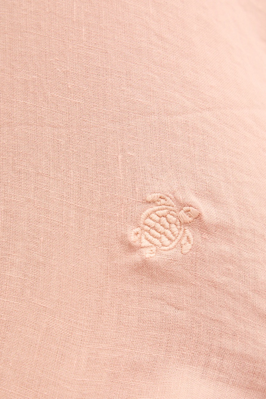 Πουκάμισο από λινό Vilebrequin FRAGANCE φωτογραφία